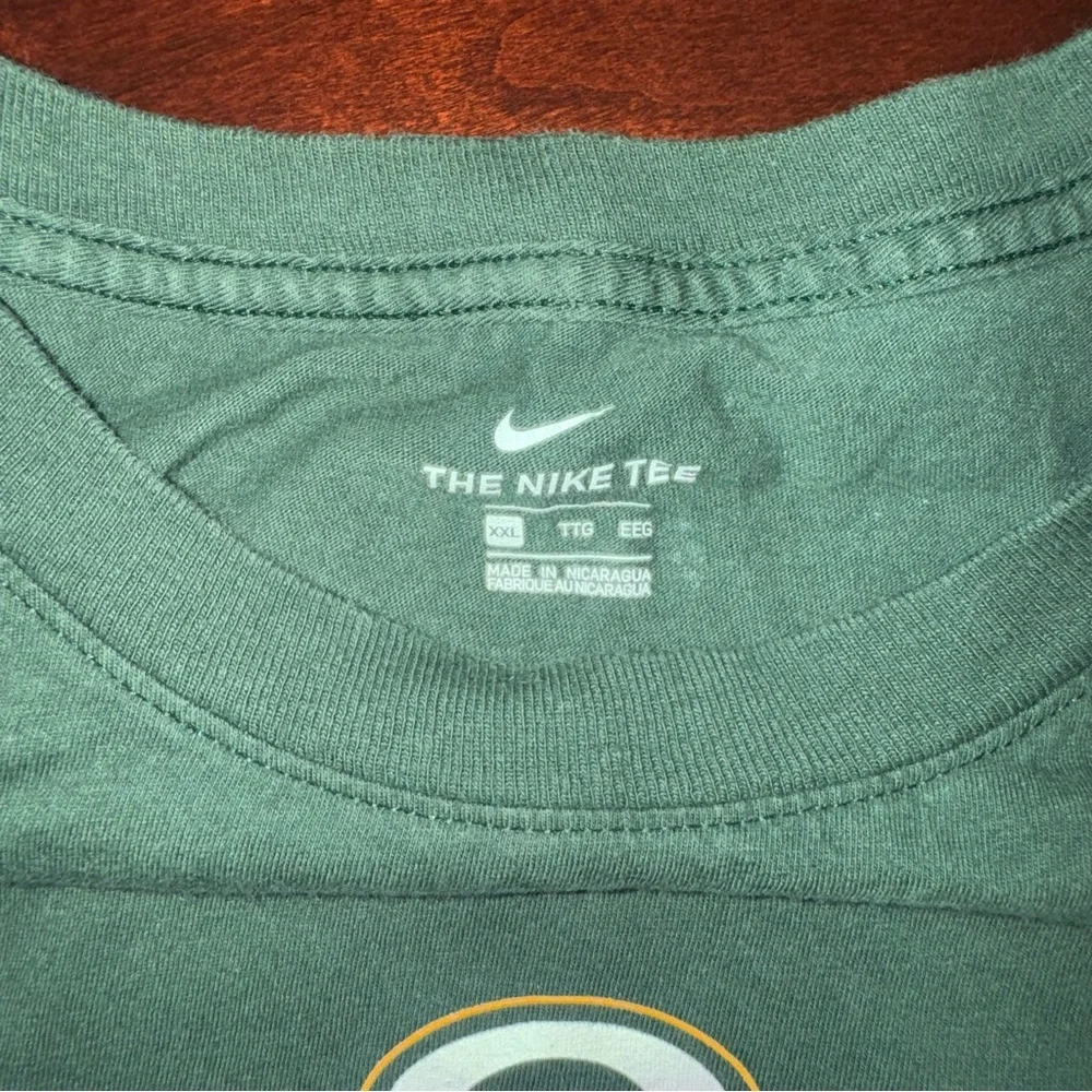 Nike Green Bay Packers Jordan Love #10 NFL T Shirt Womens XXL Green Football Tee